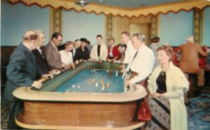 Postcard Nevada Reno 1950s Gambling Interior 23-1971