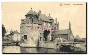 Old Postcard Bruges door & # 39Ostende