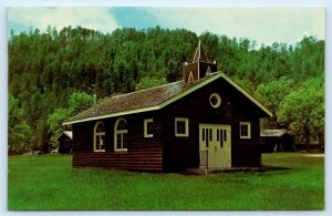 HERMOSA, SD South Dakota ~ CHAPEL State Game Lodge c1960s Postcard