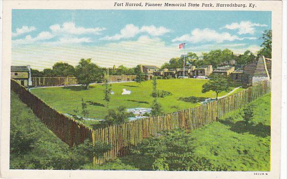 Fort Harrod Pioneer Memorial State Park Harrodsburg Kentucky
