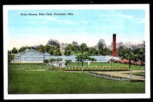 Ohio CINCINNATI Green Houses, Eden Park - WB