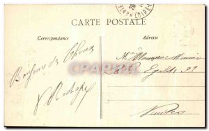 Old Postcard Pornic Le Chateau View Perpective of Entree du Port Maree Basse