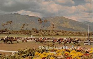 Santa Anita Park Arcadia, California, CA, USA Horse Racing Unused 