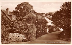 Lot355 school hill findon sussex real photo uk