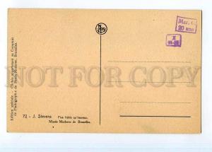 246547 STEVENS Man DEATH Dog MONKEY Vintage Postcard