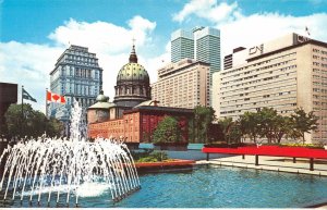 US5057 Canada Montreal Quebec Fountain CN