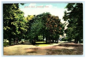 Bedford Park Stamford CT Connecticut Postcard (AG12)