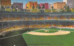 The Polo Grounds, New York City, USA Baseball Stadium Unused 