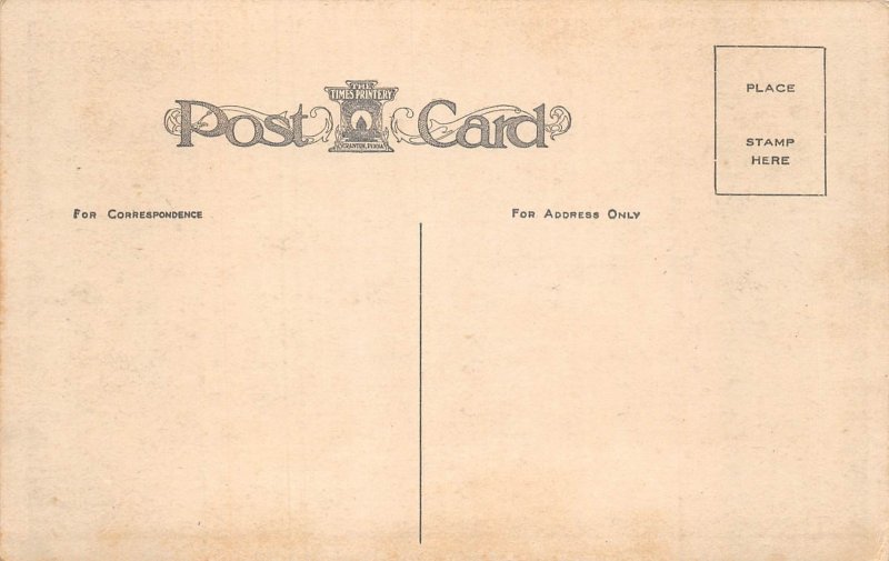 Factoryville Pennsylvania Southwest From Keystone Academy Campus, PC U23012