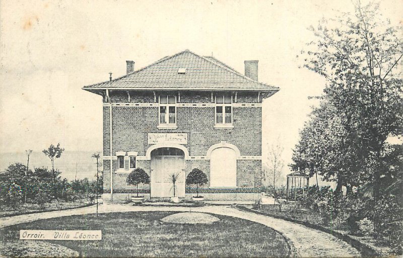 Belgium Hainaut Mont-de-l'Enclus Orroir Villa Léonce 1920s