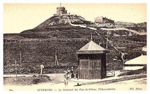 France Auvergne    le Sommer du Puy de Dome, lObervatorie