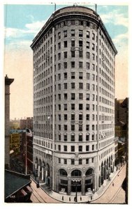 Rhode Island Providence , Turks Head Building , Trolley in front
