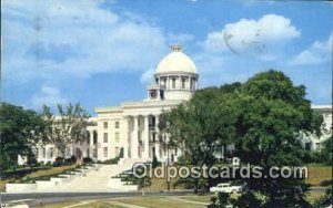 Montgomery, Alabama, AL State Capital USA 1959 light wear postal marking on f...