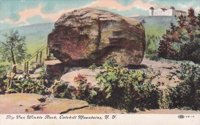 New York Catskill Mountains Rip Van Winkle Rock