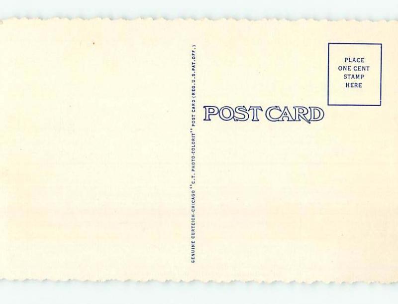 Unused Linen SMITHSONIAN BUILDING Washington DC L4647