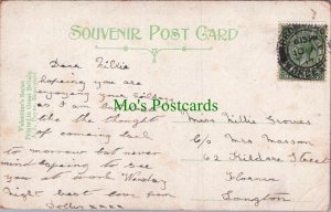 Genealogy Postcard - Groves / Masson - 62 Kildare Street,Florence,Longton RF6993