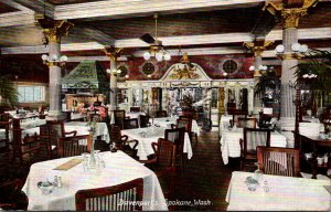 Washington Spokane Davenport's Restaurant  Dining Room 1908
