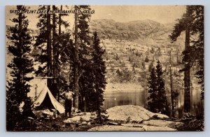 J89/ Bayfield Colorado Postcard c1910 Flint Lake Camping Tent  92