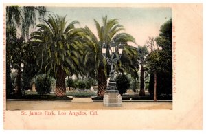 California Los Angeles  St. James Park