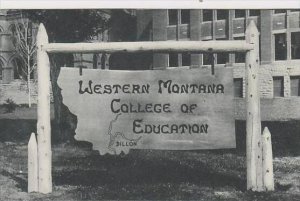 Montana Western Montana College Of Education