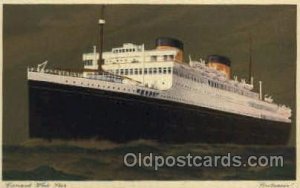 Britannic Cunard White Star Line Ship Unused 