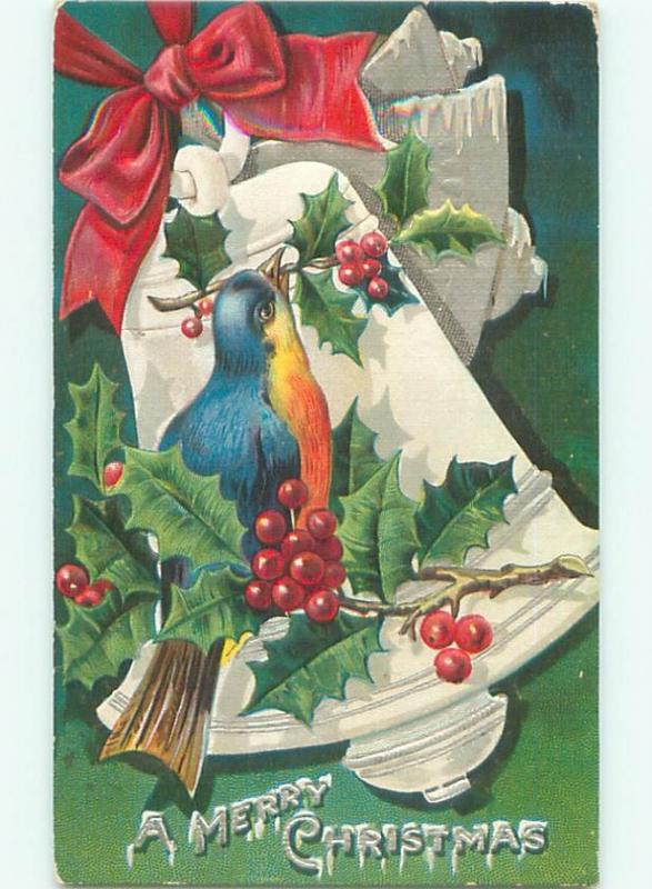 Divided-Back BIRDS SCENE Pretty Postcard AA9101