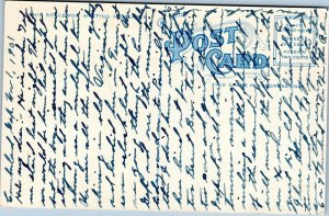 postcard Pinnacle Mountain Cumberland Gap Tennessee