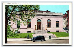 United States Post Office Dover New Hampshire NH UNP WB Postcard O16