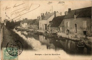 CPA BOURGES Quai des Maroichers (863384)