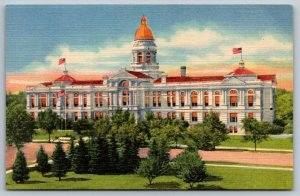 Cheyenne  Wyoming  State Capitol Building  Postcard