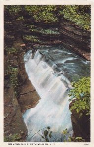 New York Watkins Glen Diamond Falls 1927