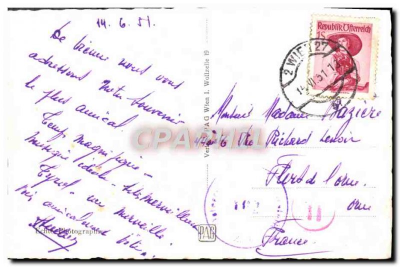 Modern Postcard Wien Praterstern