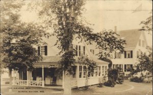 North Haven ME The Havens Inn c1920s Real Photo Postcard