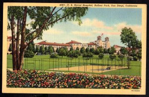 California SAN DIEGO U.S. Naval Hospital, Balboa Park Linen