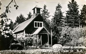 Canada - Nova Scotia, Digby. Smith's Cove. Church at Harbour View House & Cot...