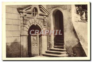 Old Postcard Chartreuse de Valbonne Door Henry II Hostellerie Staircase