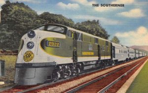 Southern Railway System The Southerner Streamliner Train Postcard AA59451