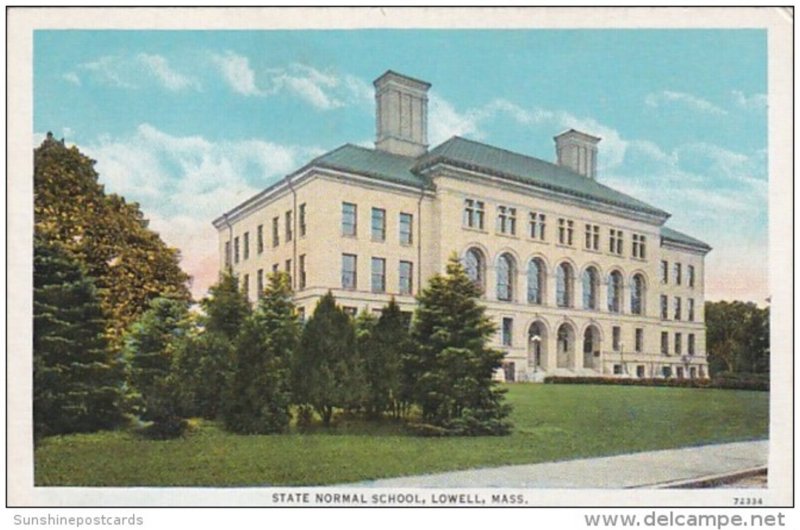 State Normal School Lowell Massachusetts Curteich