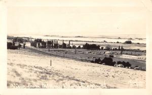 McNary Dam Oregon Birdseye View Real Photo Antique Postcard K20235