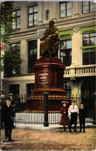 Netherlands Rotterdam Monument Gijsbert Karel van Hogendorp Postcard C030