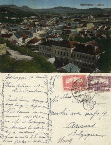 hungary, ESZTERGOM, Panorama (1925) Postcard