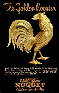 Nevada Sparks Dick Graves' Nugget Casino The Golden Rooster