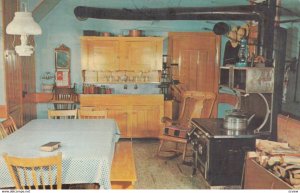 LANCASTER, Pennsylvania, 1950-60s; Old Order Kitchen at The Amish Farm and ...