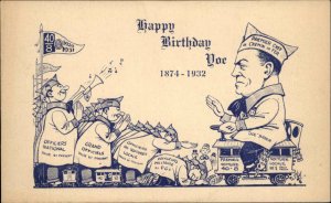 Philadelphia Major Joseph Breen Chef de Chemin de Fer Forty & Eight Tribute PC