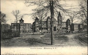 Spartanburg South Carolina SC Converse College c1910 Vintage Postcard