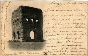 CPA AUTUN - Temple de Janus (354443)