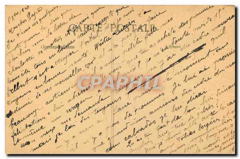 Old Postcard Paris Place de la Bastille The Column Julliet