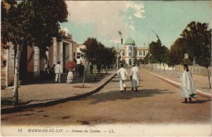 PC EGYPT, HAMMAM EL LIF, AVENUE DU CASINO, Vintage Postcard (b39464)