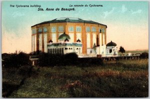 The Cyclorama Building Ste. Anne De Beaupre Quebec Canada Building Postcard