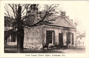 Postcard BUILDING SCENE Yorktown Virginia VA AI2870